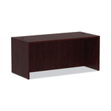 Alera® Alera Valencia Series Straight Front Desk Shell, 65" x 29.5" x 29.63", Mahogany (ALEVA216630MY)