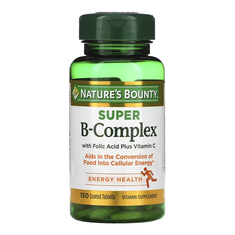 Nature's Bounty® Multivitamin Supplement Vitamin B / Folic acid / Ascorbic Acid 60 mg - 100 mcg - 400 mcg Strength Tablet 150 per Bottle (1128210_BT) 1/BT