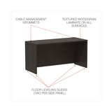 Alera® Alera Valencia Series Credenza Shell, 59.13w x 23.63d x 29.5h, Espresso (ALEVA256024ES)