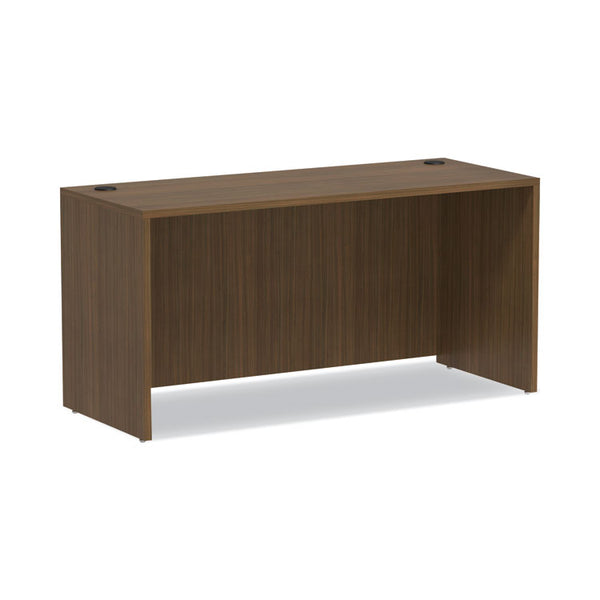 Alera® Alera Valencia Series Credenza Shell, 59.13w x 23.63d x 29.5h, Modern Walnut (ALEVA256024WA)