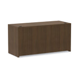 Alera® Alera Valencia Series Credenza Shell, 59.13w x 23.63d x 29.5h, Modern Walnut (ALEVA256024WA)