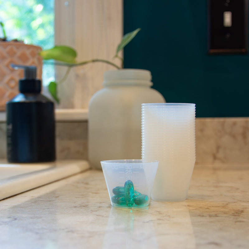 CareStock Medicine Cup 1 oz. Translucent Plastic Disposable NonSterile (1247745_SL) 1/SL