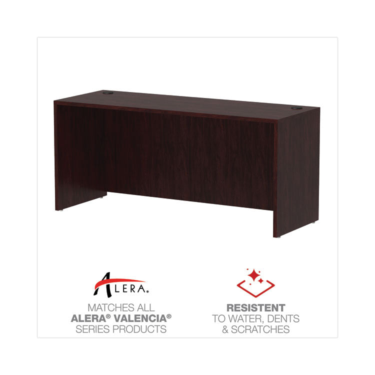 Alera® Alera Valencia Series Credenza Shells, 65w x 23.6d x 29.5h, Mahogany (ALEVA256624MY) Each