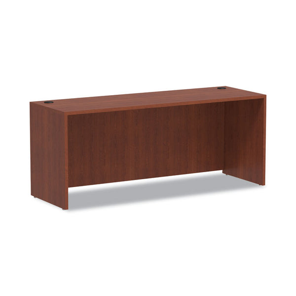 Alera® Alera Valencia Series Credenza Shell, 70.88w x 23.63d x 29.5h, Medium Cherry (ALEVA257224MC)