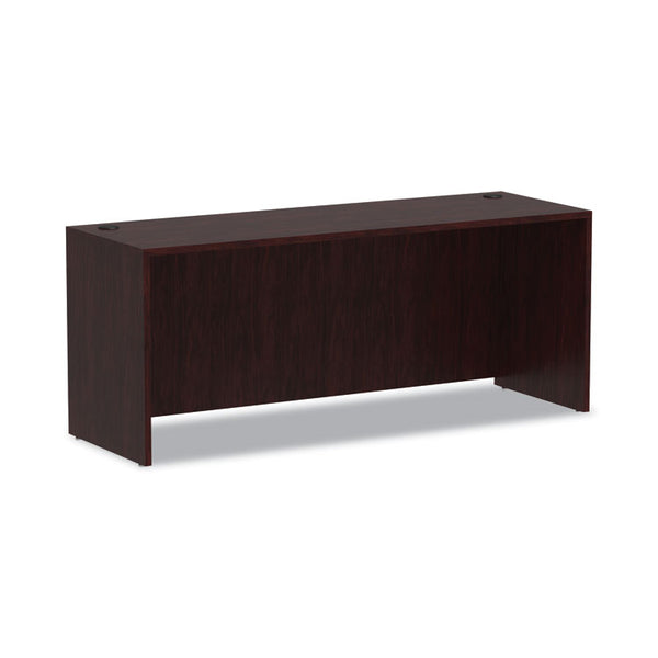 Alera® Alera Valencia Series Credenza Shell, 70.88w x 23.63d x 29.5h, Mahogany (ALEVA257224MY)