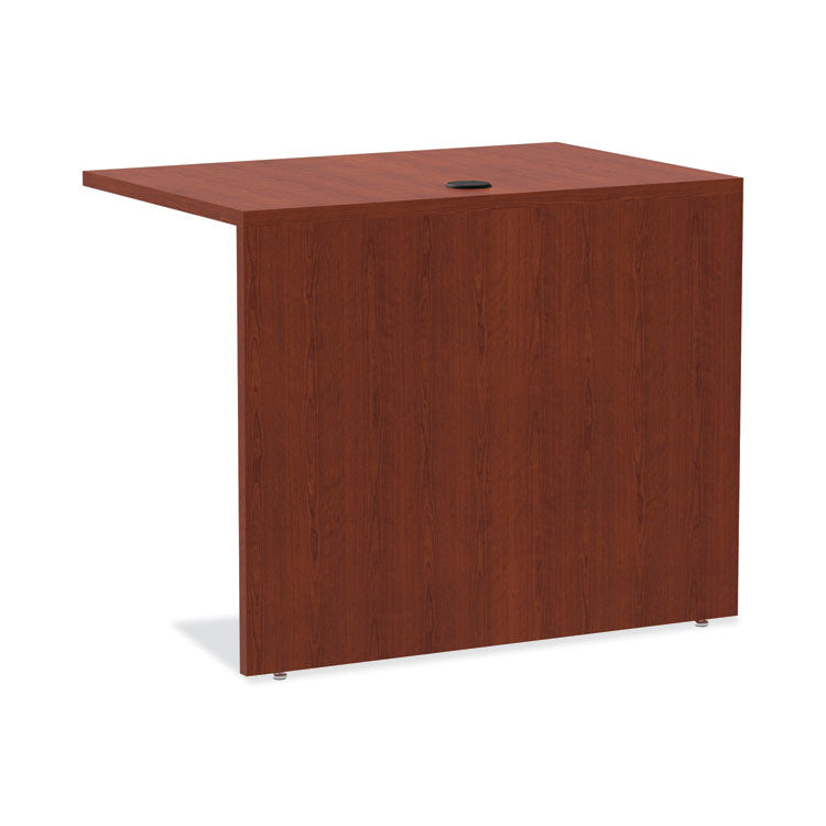 Alera® Alera Valencia Series Reversible Return/Bridge Shell, 35w x 23.63d x 29.5h, Medium Cherry (ALEVA353624MC)