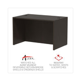 Alera® Alera Valencia Series Straight Front Desk Shell, 47.25" x 29.5" x 29.63", Espresso (ALEVA214830ES)