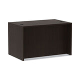 Alera® Alera Valencia Series Straight Front Desk Shell, 47.25" x 29.5" x 29.63", Espresso (ALEVA214830ES)