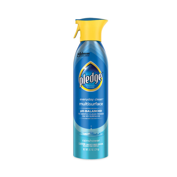 Pledge® Multi-Surface Everyday, Rainshower, 9.7 oz Aerosol Spray (SJN339851EA)