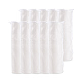 Dart® Plastic Lids, Fits 8 oz to 10 oz Hot/Cold Foam Cups, Vented, White, 100/Pack, 10 Packs/Carton (DCC8JL)