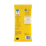 Pledge® Lemon Scent Wet Wipes, Cloth, 7 x 10, White, 24/Pack, 12 Packs/Carton (SJN336297)