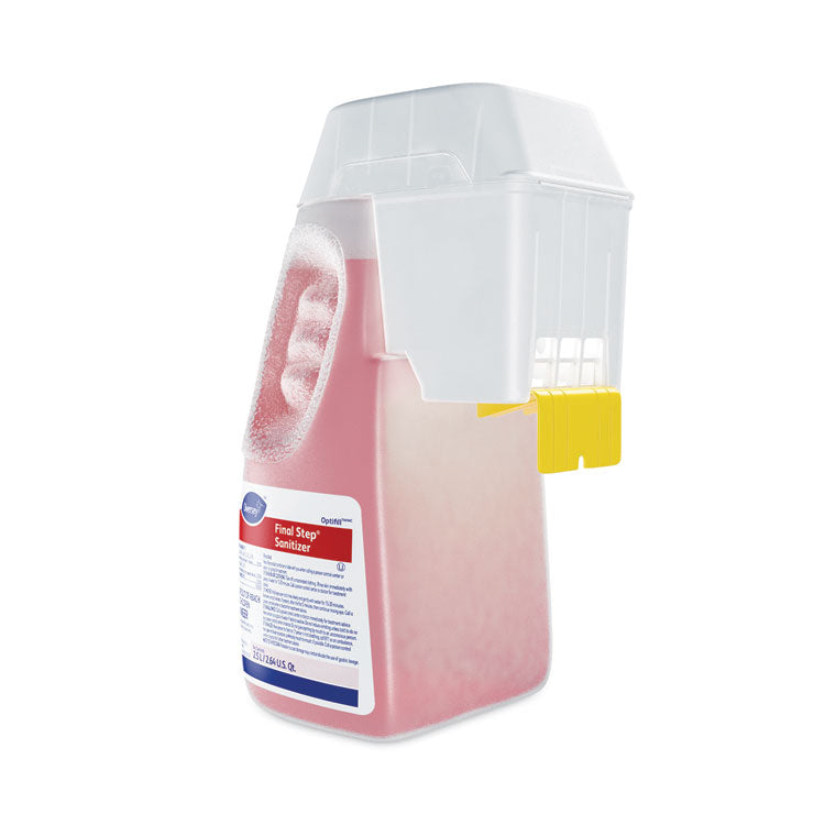 Diversey™ Final Step Sanitizer, Liquid, 2.5 L Spray Bottle (DVO101105267) Each