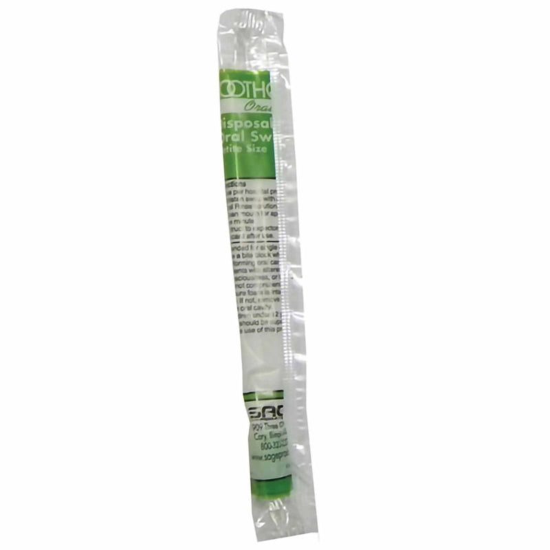 Toothette® Plus Petite Oral Swab Untreated Foam Tip 1 per Pack (823320_EA) 1/EA