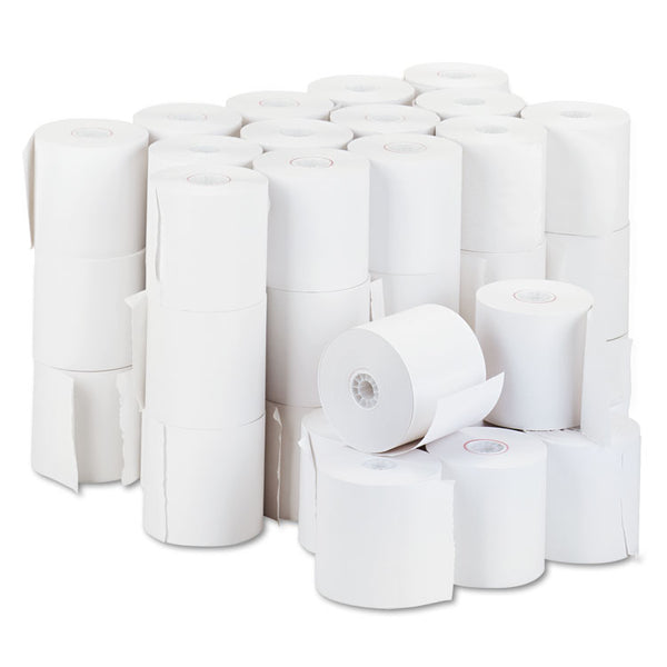 Iconex™ Impact Bond Paper Rolls, 3" x 150 ft, White, 50/Carton (ICX90740097)
