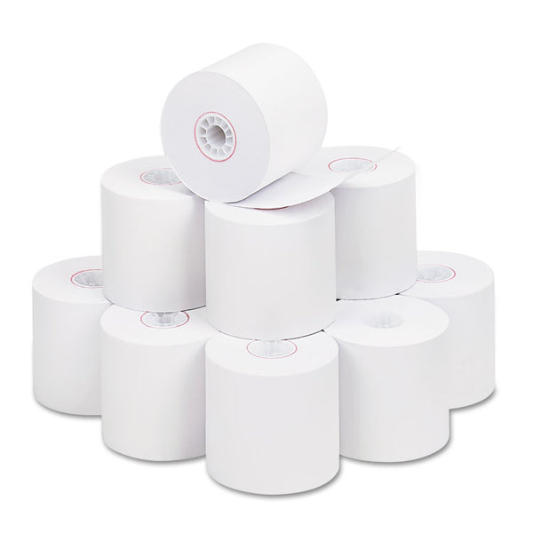 Iconex™ Impact Bond Paper Rolls, 2.25" x 150 ft, White, 12/Pack (ICX90742202)