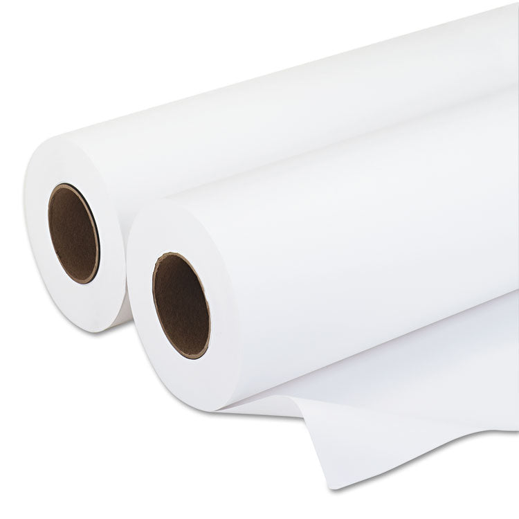 Iconex™ Amerigo Wide-Format Paper, 3" Core, 20 lb Bond Weight, 18" x 500 ft, Smooth White, 2/Pack (ICX90750200) Case of 2