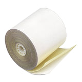 Iconex™ Impact Printing Carbonless Paper Rolls, 2.25" x 70 ft, White/Canary, 50/Carton (ICX90770444) Case of 50