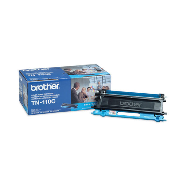 Brother TN110C Toner, 1,500 Page-Yield, Cyan (BRTTN110C)