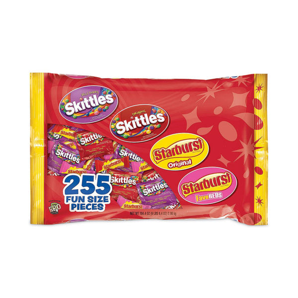 Starburst® Skittles and Starburst Fun Size Variety Pack, 6 lb 8.4 oz Bag, Ships in 1-3 Business Days (GRR22000768) Each