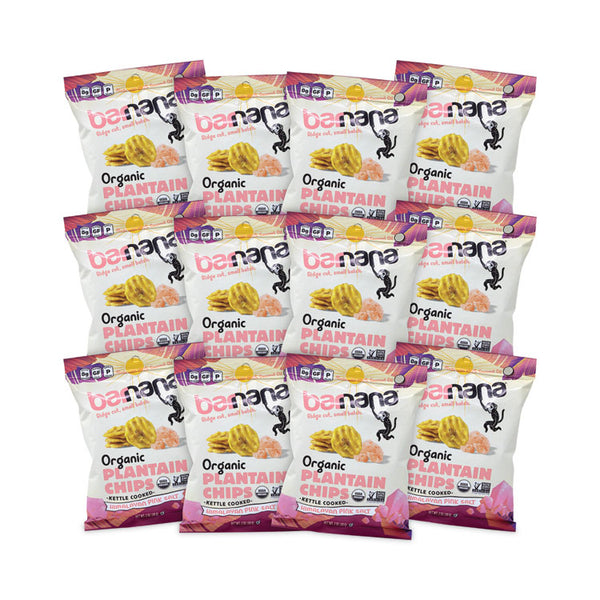 Barnana® Himalayan Pink Sea Salt Plantain Chips, 2 oz Bags, 12/Pack, Ships in 1-3 Business Days (GRR60730318) Each