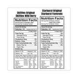 Starburst® Skittles and Starburst Fun Size Variety Pack, 6 lb 8.4 oz Bag, Ships in 1-3 Business Days (GRR22000768) Each