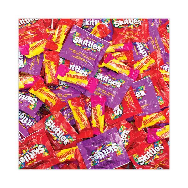 Starburst® Skittles and Starburst Fun Size Variety Pack, 6 lb 8.4 oz Bag, Ships in 1-3 Business Days (GRR22000768) Each