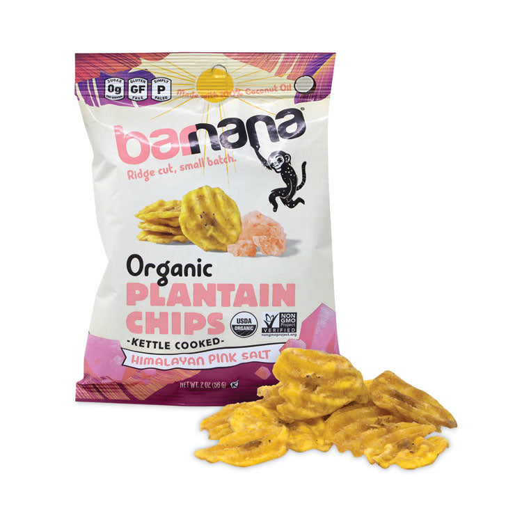 Barnana® Himalayan Pink Sea Salt Plantain Chips, 2 oz Bags, 12/Pack, Ships in 1-3 Business Days (GRR60730318) Each