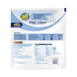 All® Mighty Pacs Free and Clear Super Concentrated Laundry Detergent, 39/Pack, 6 Packs/Carton (DIA73978) Case of 6