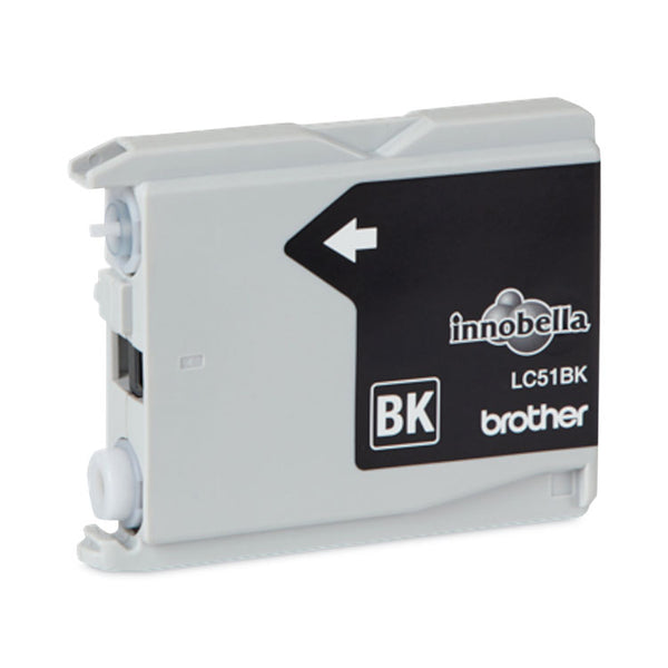 Brother LC51BK Innobella Ink, 500 Page-Yield, Black (BRTLC51BK)