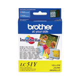 Brother LC51Y Innobella Ink, 400 Page-Yield, Yellow (BRTLC51Y)