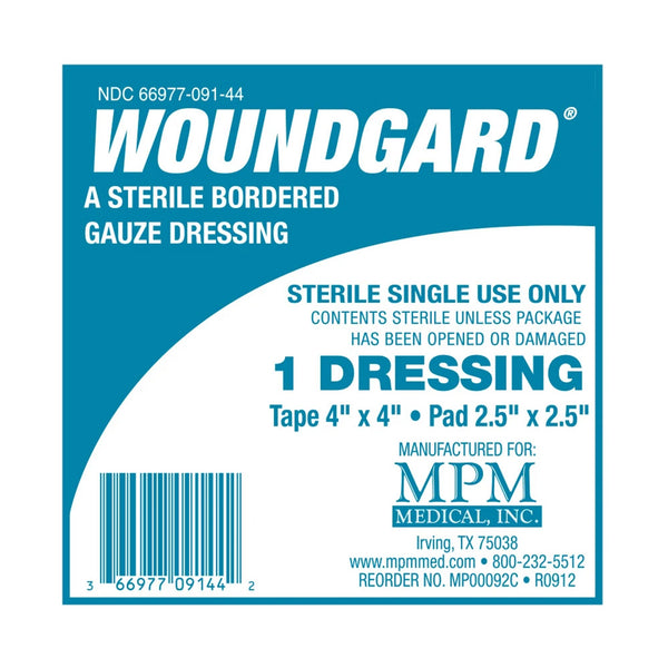 WoundGard® Island Dressing 4 X 4 Inch Square Sterile (855363_BG) 1/BG