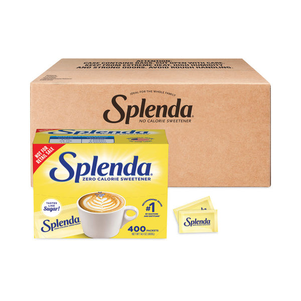 Splenda® No Calorie Sweetener Packets, 0.035 oz Packets, 400/Box, 6 Boxes/Carton (JOJ200411CT)