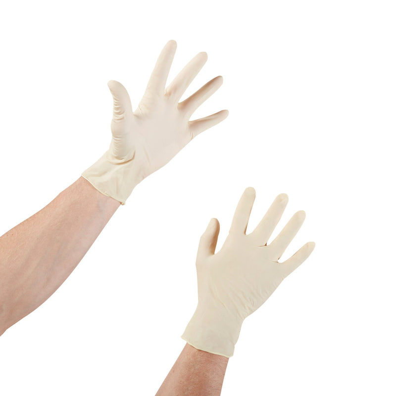 McKesson Confiderm® Exam Glove X-Large NonSterile Latex Standard Cuff Length Smooth Ivory Not Rated (483972_BX) 100/BX