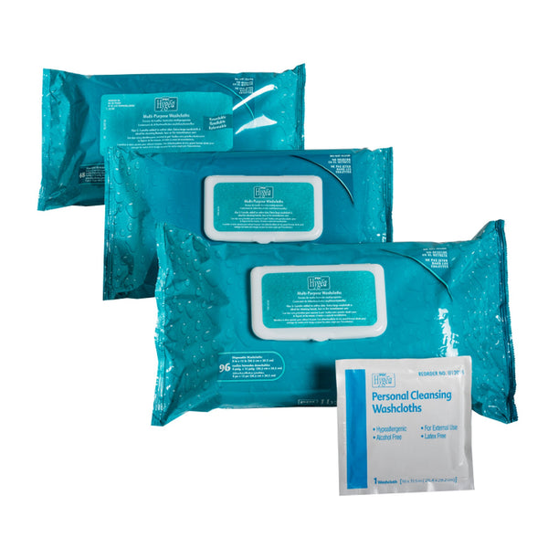 Hygea® Skin Cleansing Towelette Individual Packet Scented 400 Count (350004_CS) 400/CS