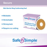Safe n Simple™ Skin Barrier Ring Safe n Simple™ (825883_BX) 10/BX