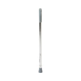 McKesson Round Handle Cane Aluminum 29-3/4 to 38-3/4 Inch Height Chrome (1065221_EA) 1/EA