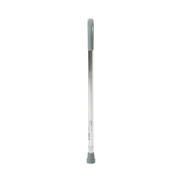 McKesson Round Handle Cane Aluminum 29-3/4 to 38-3/4 Inch Height Chrome (1065221_EA) 1/EA