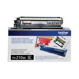 Brother TN210BK Toner, 2,200 Page-Yield, Black (BRTTN210BK)