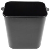 Impact® Soft-Sided Plastic 14 Quart Wastebasket w/ Pinch'm™, 12/Case, Black (IMP77015CT) Case of 12