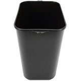 Impact® Soft-Sided Plastic 14 Quart Wastebasket w/ Pinch'm™, 12/Case, Black (IMP77015CT) Case of 12