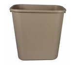 Impact® Soft-Sided Plastic 28 Quart Wastebasket w/ No Pinch'm™, 12/Case, Beige (IMP7702-15) Case of 12