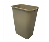 Impact® Soft-Sided Plastic 41 Quart Wastebasket w/ No Pinch'm™, 12/Case, Beige (IMP7703-15) Case of 12