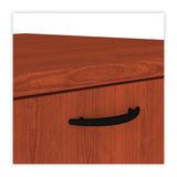 Alera® Alera Valencia Series Lateral File, 2 Legal/Letter-Size File Drawers, Medium Cherry, 34" x 22.75" x 29.5" (ALEVA513622MC)