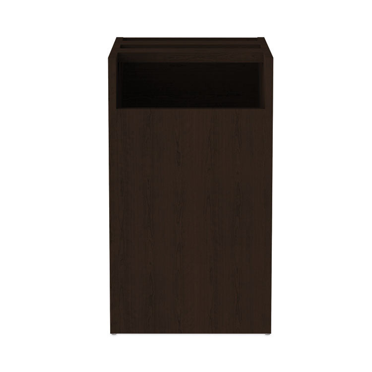 Alera® Alera Valencia Series Full Pedestal File, Left or Right, 2 Legal/Letter-Size File Drawers, Espresso, 15.63" x 20.5" x 28.5" (ALEVA542822ES) Each