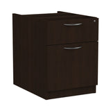 Alera® Alera Valencia Series Hanging Pedestal File, Left/Right, 2-Drawers: Box/File, Legal/Letter, Espresso, 15.63" x 20.5" x 19.25" (ALEVA552222ES)