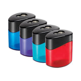 Staedtler® Manual Pencil Sharpener, 2 x 2.75, Randomly Assorted Colors (STD512300SBK) Each