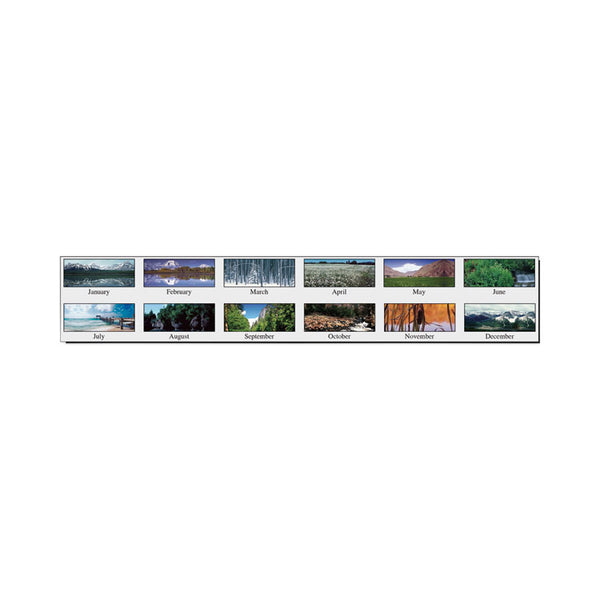 House of Doolittle™ Earthscapes Scenic Desk Pad Calendar, Scenic Photos, 18.5 x 13, White Sheets, Black Binding/Corners,12-Month (Jan-Dec): 2026 (HOD1476) Each