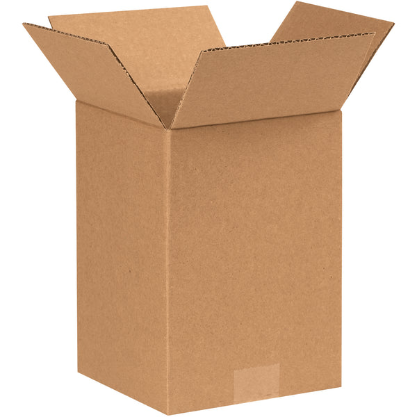 7 x 7 x 10" Corrugated Boxes, Bundle Of 25 Bundle Of 25