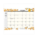 Recycled Academic Honeycomb Planner, Honeycomb Artwork, 10 x 7, Multicolor Cover, 12-Month (Aug to July): 2024 to 2025 (HOD266502) Each