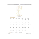 House of Doolittle™ Recycled Academic Zodiac Wall Calendar, 11 x 14, Multicolor Sheets, 12-Month (Aug to July): 2025 to 2026 (HOD3185) Each